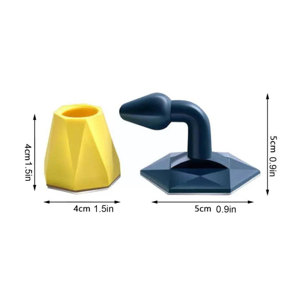 Silicone Door Stopper Wall Absorption Plug Anti-bump Holder Gate Resis